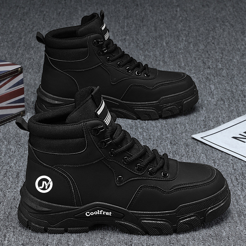 BOTAS Martin de alta gama zapatos masculinos otoño 2025 nuevas tendencias masculinas zapatos de herramientas 100 botas cortas de estilo británico image 8