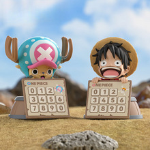 正版航海王香薰停车号码牌一体化海贼王路飞手办摆件乔巴车载周边