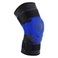 Производители оптом фитнес бег Велоспорт Patella колено покрытие трикотажные спортивные дышащие ремень наколенники силиконовый рукав протектор