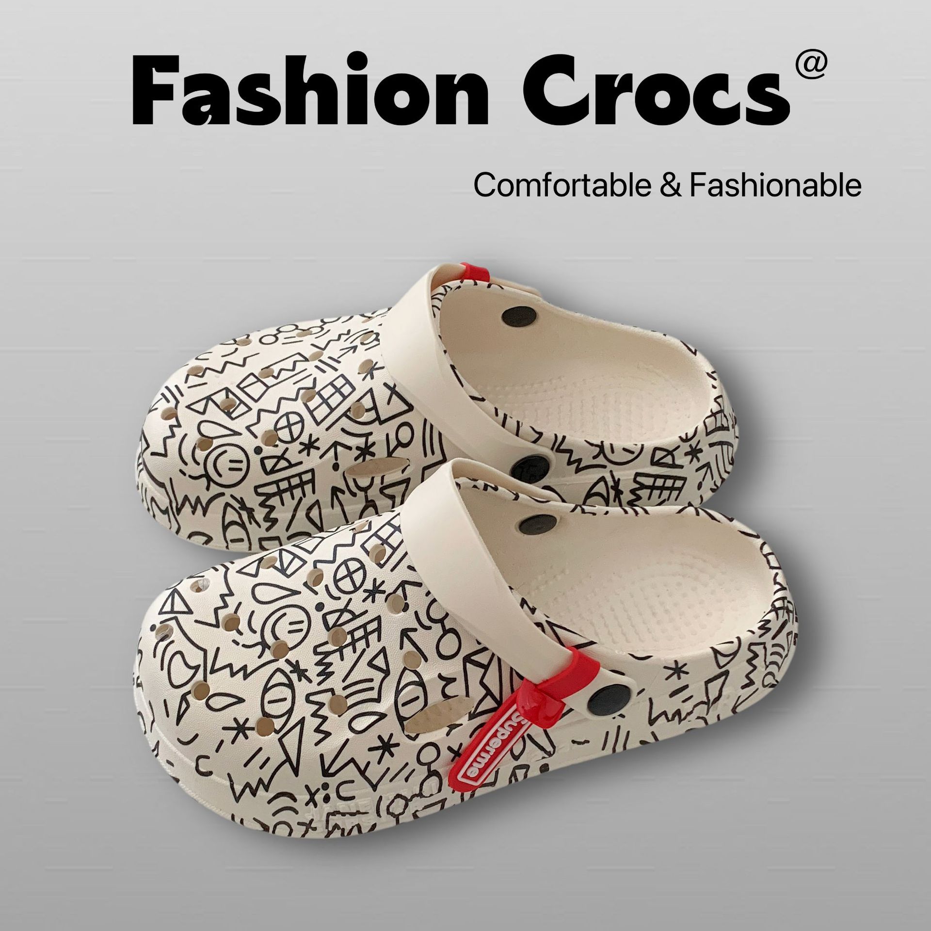 Zuecos de verano 2025 con suela suave que se siente como pisar una excremento, zapatos de jardín casuales y modernos para parejas, unisex.