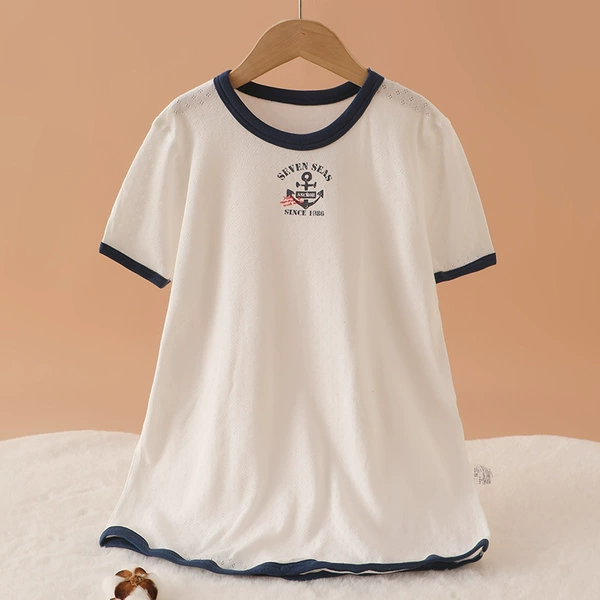 Short-sleeved sleeping bag orchid anchor seal