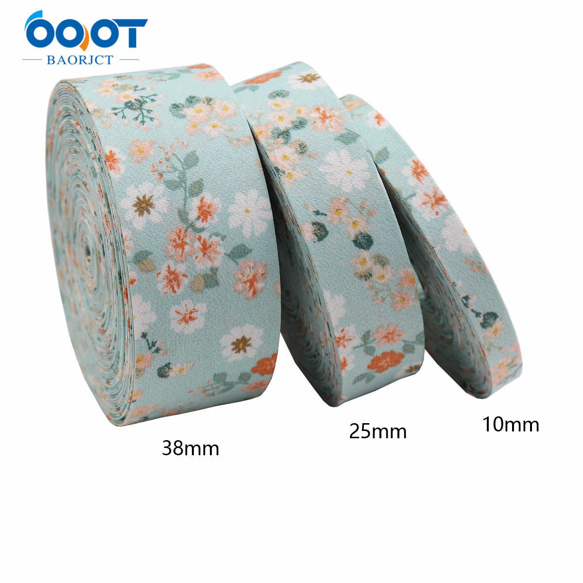 1 Piece 100% Polyester Ribbed Band Ribbon Daily Cute Floral display picture 11