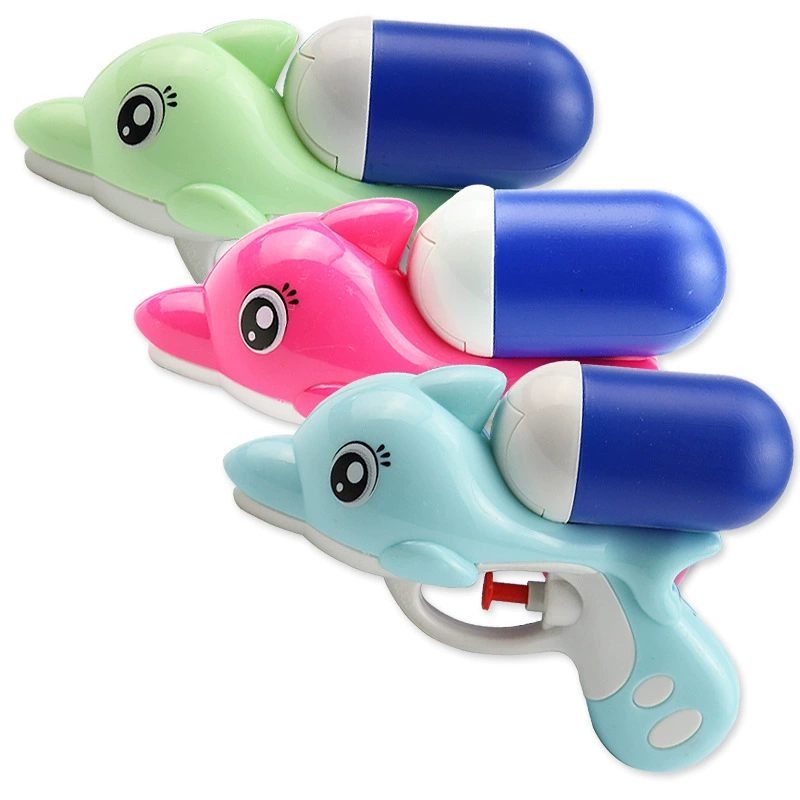 Детские игрушки с водяным пистолетом высокого давления, брызги воды, летние пляжные водные игрушки, мини-дельфин, водяной пистолет, игрушки оптом