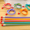 Novelty Products Creative Writing Continuous Pencil Cable Bending Manufacturers Wholesale Specials 18CM Folding Soft Pencil