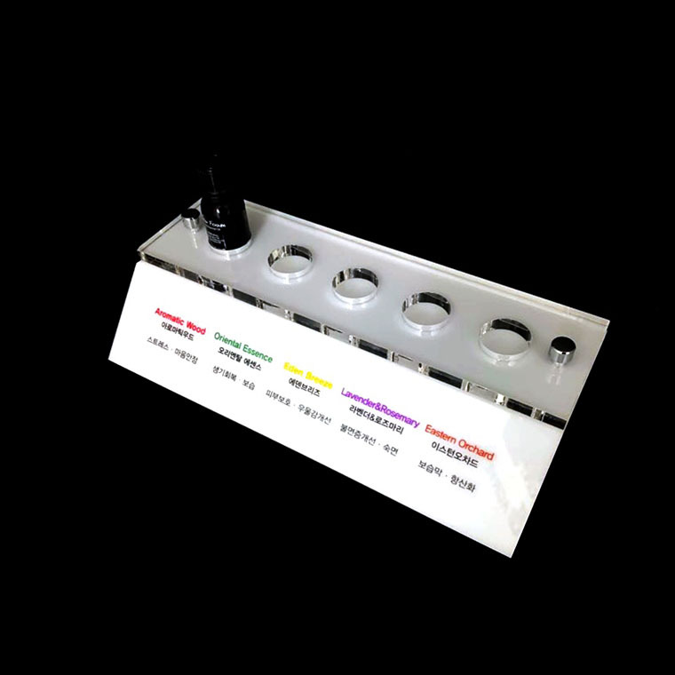 工厂批发精油瓶收纳展示台 精油整理陈列架 化妆保健精油存放支架