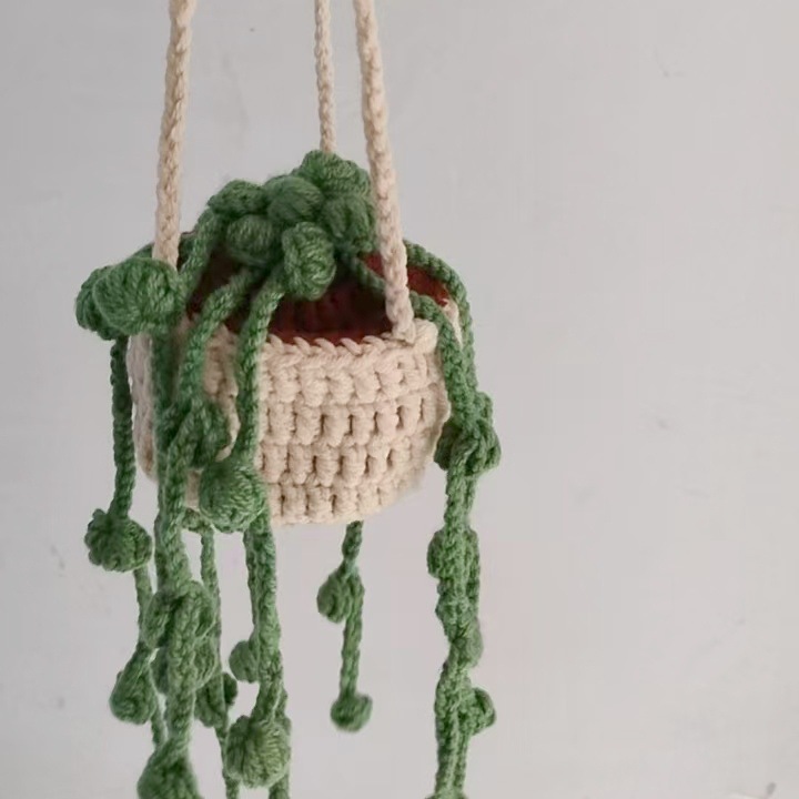 Productos acabados de lana tejida a mano flor de punto de hippopotamus imitación flor inmortal flor creativa ganchillo decoración ornamentos florales