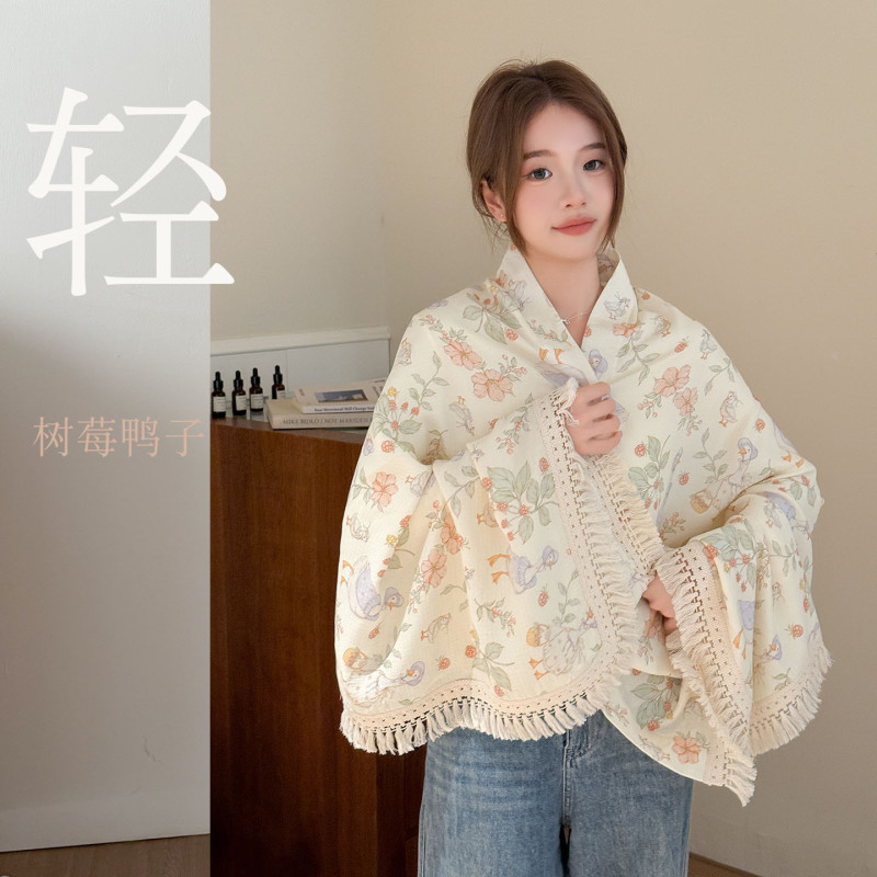 春夏透气薄款时尚哺乳巾斗篷天竹棉月子披肩春秋产后外出防走光|undefined