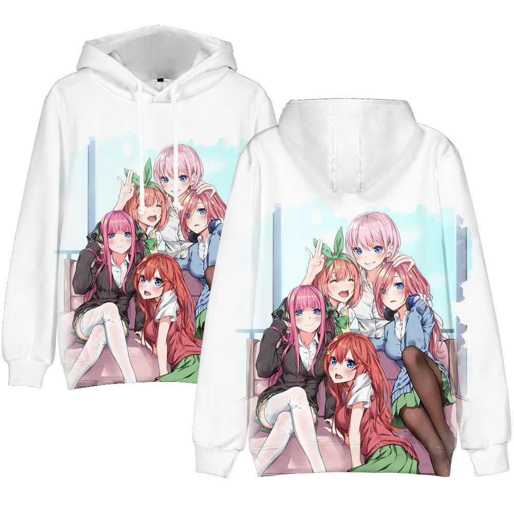 what is a youth hoodie 3D Anime Hoodies Sweatshirts Cute Nakano Miku The Quintessential Quintuplets Men Woman Hooded Casual Boy Girl Kids Clothing what is a youth hoodie