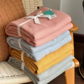 线毯;靠垫/抱枕;竹纤维毯