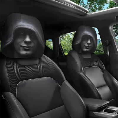 Cross-border TEMU black and: Universal seat cover