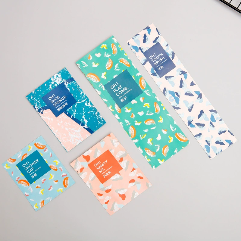 Расческа для зубных щеток, одноразовая упаковочная сумка, тапочки, сумка для отеля, специальный размер, индивидуальный логотип