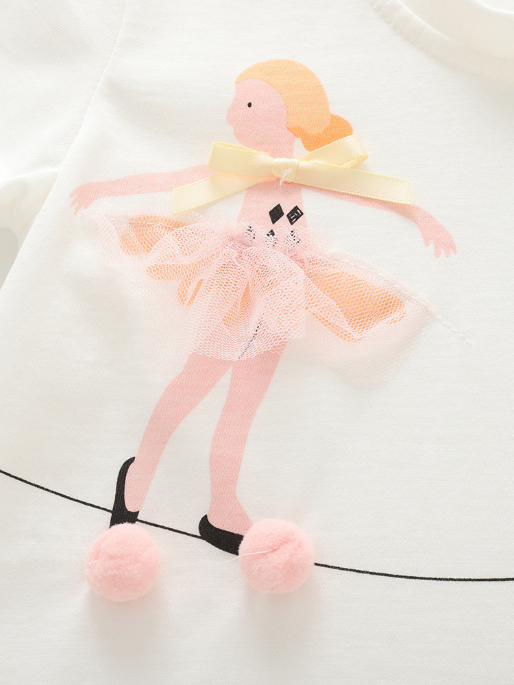 Trajes de niñas malwee transfronterizos de verano nuevos niños europeos y estadounidenses de estilo extranjero camisetas de cuello redondo de dos piezas