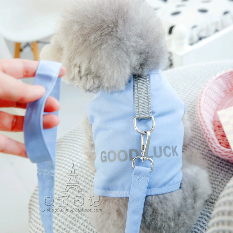 Домашнее животное кошка маленькая собака Teddy собачий грудной ремень тянущий шнур жилет прогулка собака прогулка собака верёвка симпатичные и милые