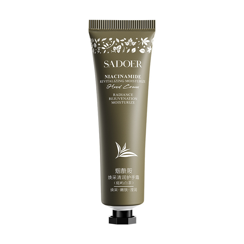 SADOER nicotinamida crema de manos humectante anti-agrietamiento crema de manos para el cuidado de la piel de otoño y invierno, pequeña rama de alto valor al por mayor