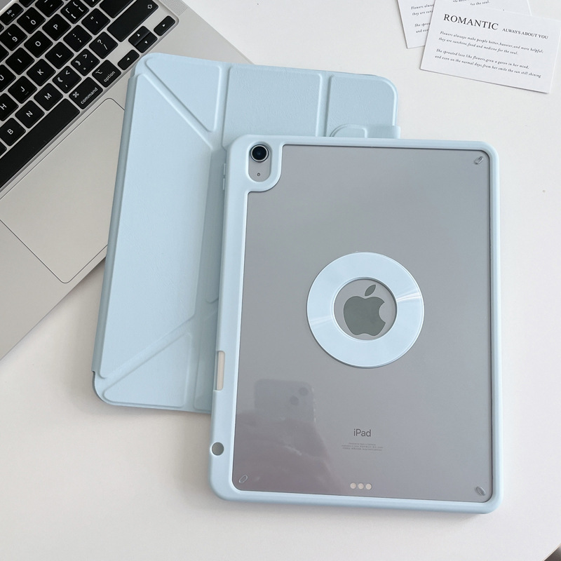 2026 Suitable for Ipad11 Protective Case Air11 Magnetic 720 Rotation Y-Fold Protective Case Pro11 All-Inclusive Anti-Fall Case