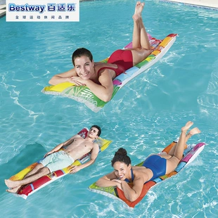 Надувной матрас Bestway 44033 с подушкой с рисунком