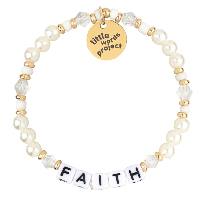 Letter Bracelet Round Lettering Pendant Gold Beads Acrylic Letter Rhombus Crystal Beads 6mm Pearl Letter Bracelet