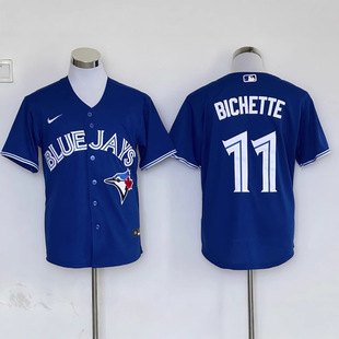 Foreign Trade Baseball Uniform Toronto Blue Jays 6 # Manoah 11. #   Bichette 99 # Ryu