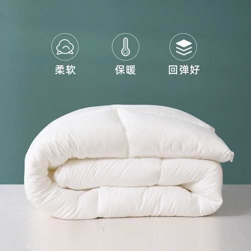 【Chiyu's Feather】 Export Japan Homestay Spring and Autumn Quilt Five-star Hotel Thickened Warm Double Bed Cotton Quilt 