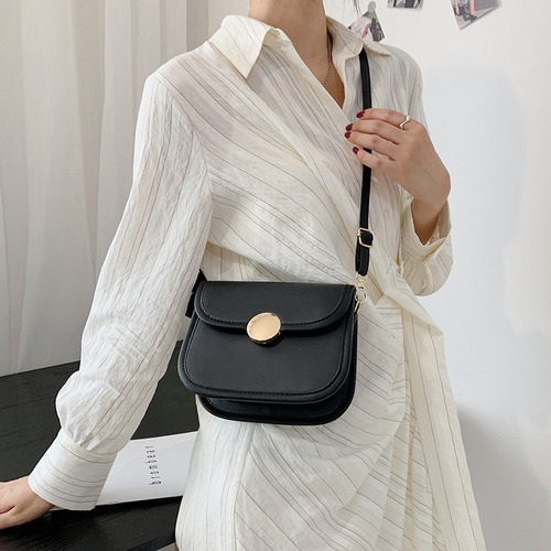 Western style small bag women's bag autumn and winter versatile new fashion small square bag trendy shoulder texture crossbody armpit handbag