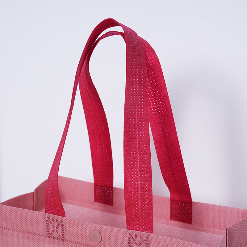 Tienda de ropa no tejida bolsas personalizadas LOGO engrosado bolsa de regalo bolsa de mano ropa de mujer bolsa ecológica image 4