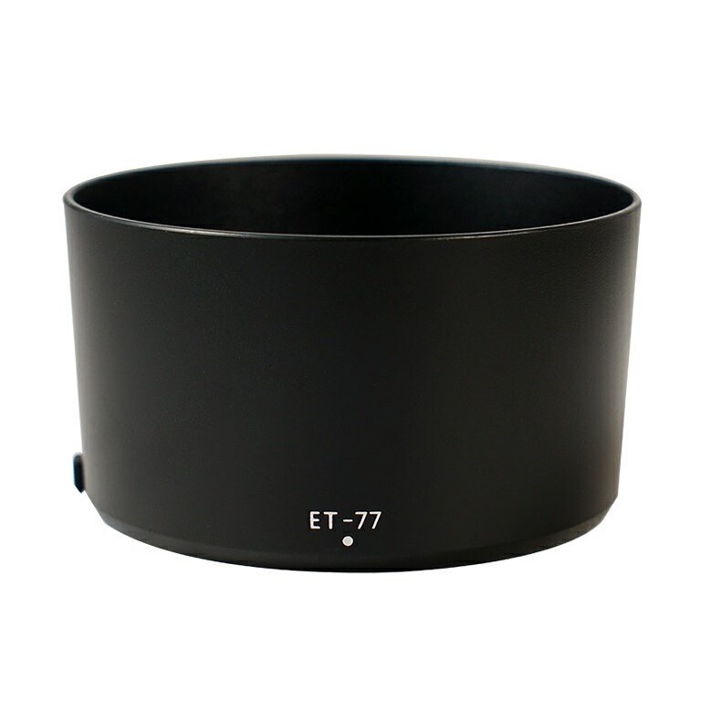 ET-77 hood suitable for Canon RF 85mm F2 MACRO IS STM lens hood sunshade ET-77 hood suitable for Canon RF 85mm F2 MACRO IS STM lens hood sunshade
