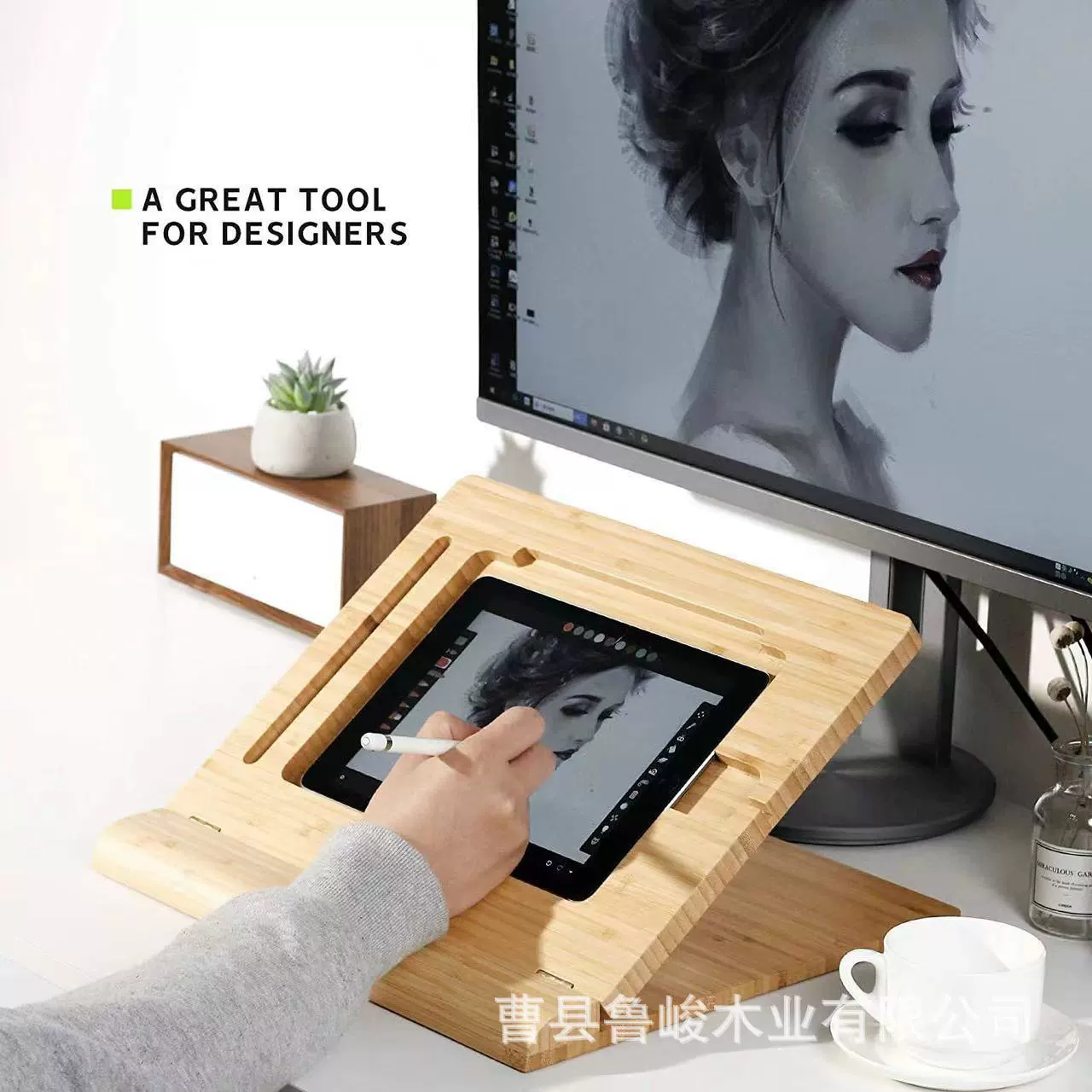 Трансграничные деревянные книжные полки для чтения регулируемые детские книжные полки