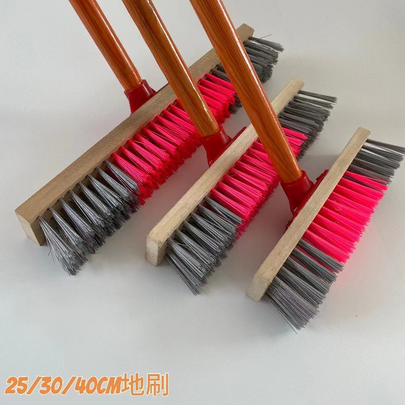 长柄硬毛地刷宾馆酒店清洁刷卫生间浴室去污加大刷头量大优惠