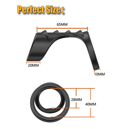 Cross-border new product penis condom dragon scale semen locking ring fun re-blocking ring male glans training ring Amazon hot sale