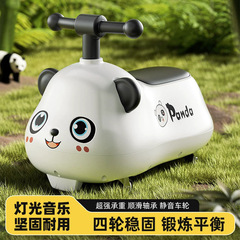 子供の落花生の車の熊猫の多機能の滑車は横転を防ぎます。