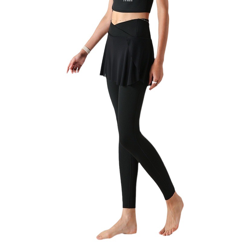 Pantalones de yoga con tacto suave para mujer, estilo primavera, pantalones deportivos profesionales de alta gama, ajustados, de cintura alta, elásticos, de secado rápido, para fitness.