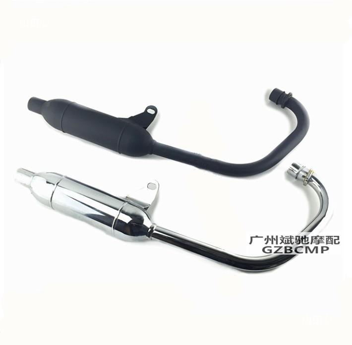 Motorcycle Exhaust Pipe Suitable for Cg125 Retro Modified Muffler Short Back-Pressure Torpedo Chimney Accessories