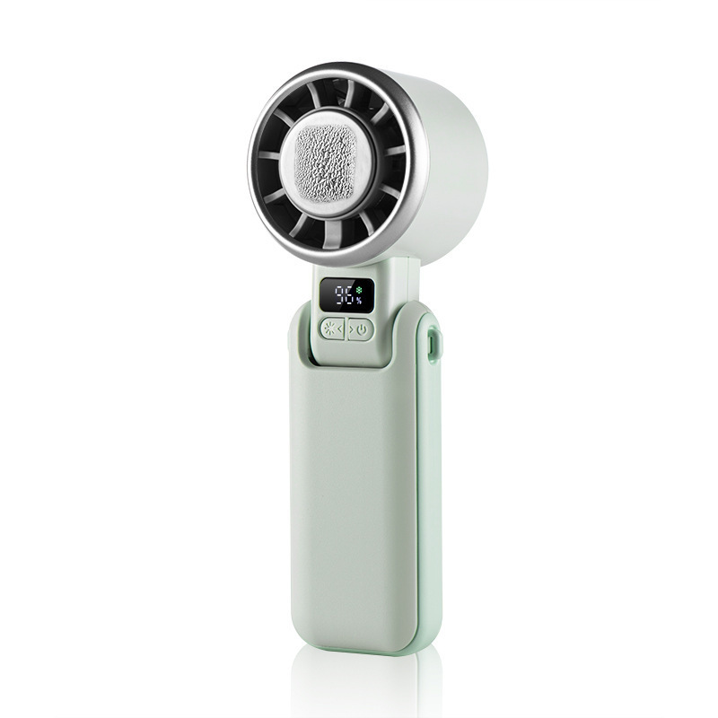 Explosión transfronteriza X688 mini ventilador de mano de alta velocidad USB de larga duración turbina violenta pequeño ventilador portátil al aire libre