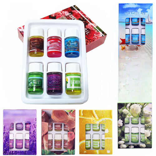 Manufacturer's Sales Sheet - Fragrance 6-Pack, 3ml Water-Soluble Aromatic Plant Essential Oil