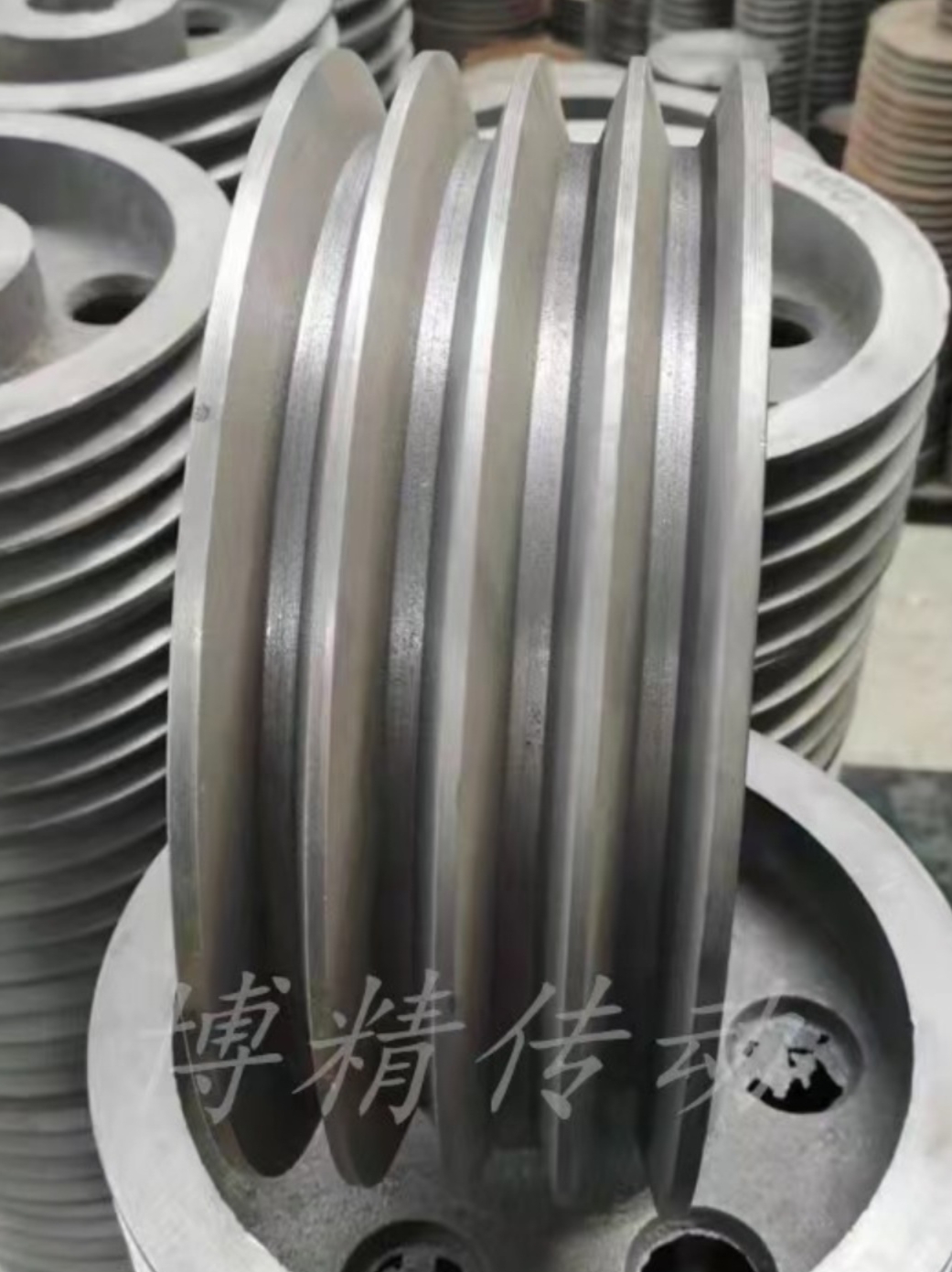 ♔三角皮带轮外径120-500mm四槽C带铸铁电机轮键槽内径4槽C型皮带