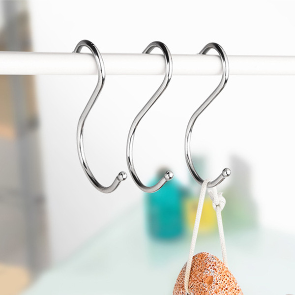 Kitchen clothing S -shaped hook metal hook -haugged wardrobe hook…