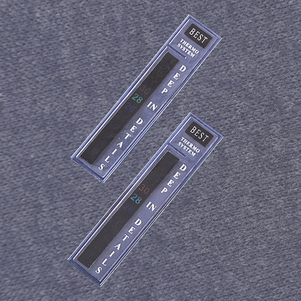 Поставка одежды термометр Вставить Одежда Аксессуары термометр полосы температуры партии LCD температуры одежды