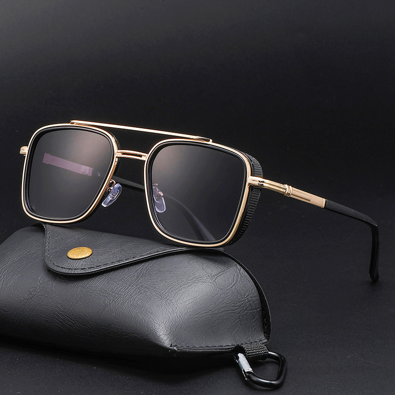 2026 New European and American Retro Oval Frame Sunglasses for Men, Small Frame Sunglasses for Women, Trendy Cross-Border Eyewear Wholesale