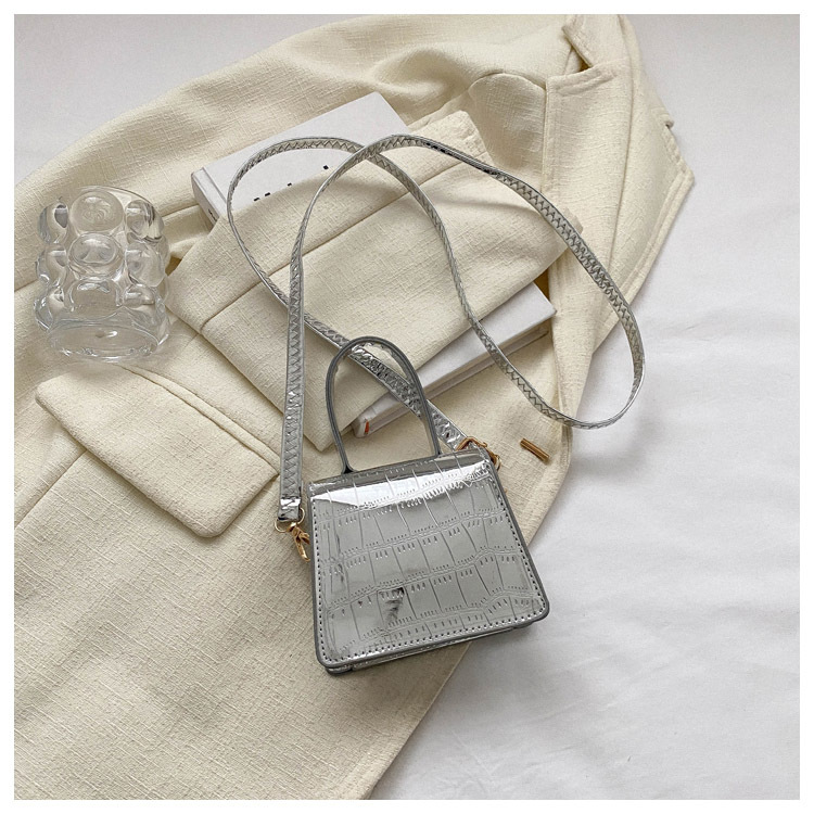 187g Weight Sewing Thread Fashion Element Magnetic Buckle Closure Type Single Shoulder Strap Strap Type Shoulder Bag Bags Type Casual Occasion Pu Leather Material Solid Color Pattern All Seasons Season Women's Gender Streetwear Style Square Shape Small Size Women's Small Pu Leather Solid Color Streetwear Sewing Thread Square Magnetic Buckle Shoulder Bag 5
