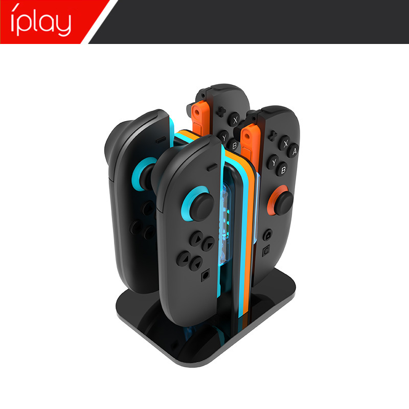 IPLAY Switch2 左右ハンドル充電ベース NS2 Joycon ゲームハンドル スクエア 4 シート充電器|undefined
