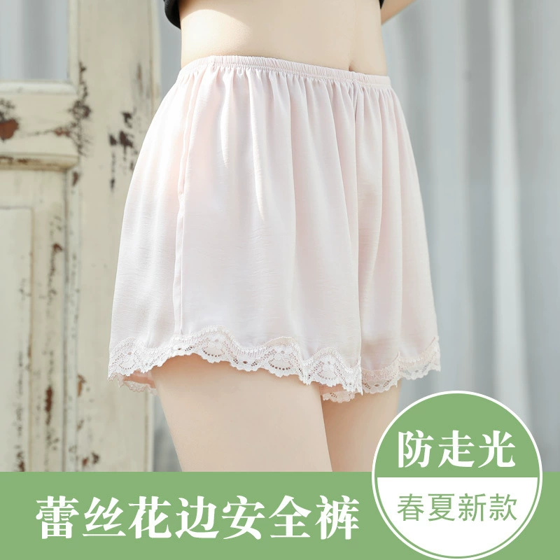 Новые летние леггинсы, защитные брюки с защитой от воздействия, Женская кружевная тонкая верхняя одежда, свободные трехточечные страховые брюки больших размеров