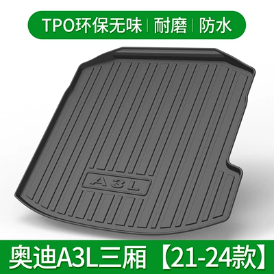 A1 A4 A5 A7 A8L Trunk Mat - a3l-three-compartment-version-21-24-has-a-net-bag-on-the-left-default-item