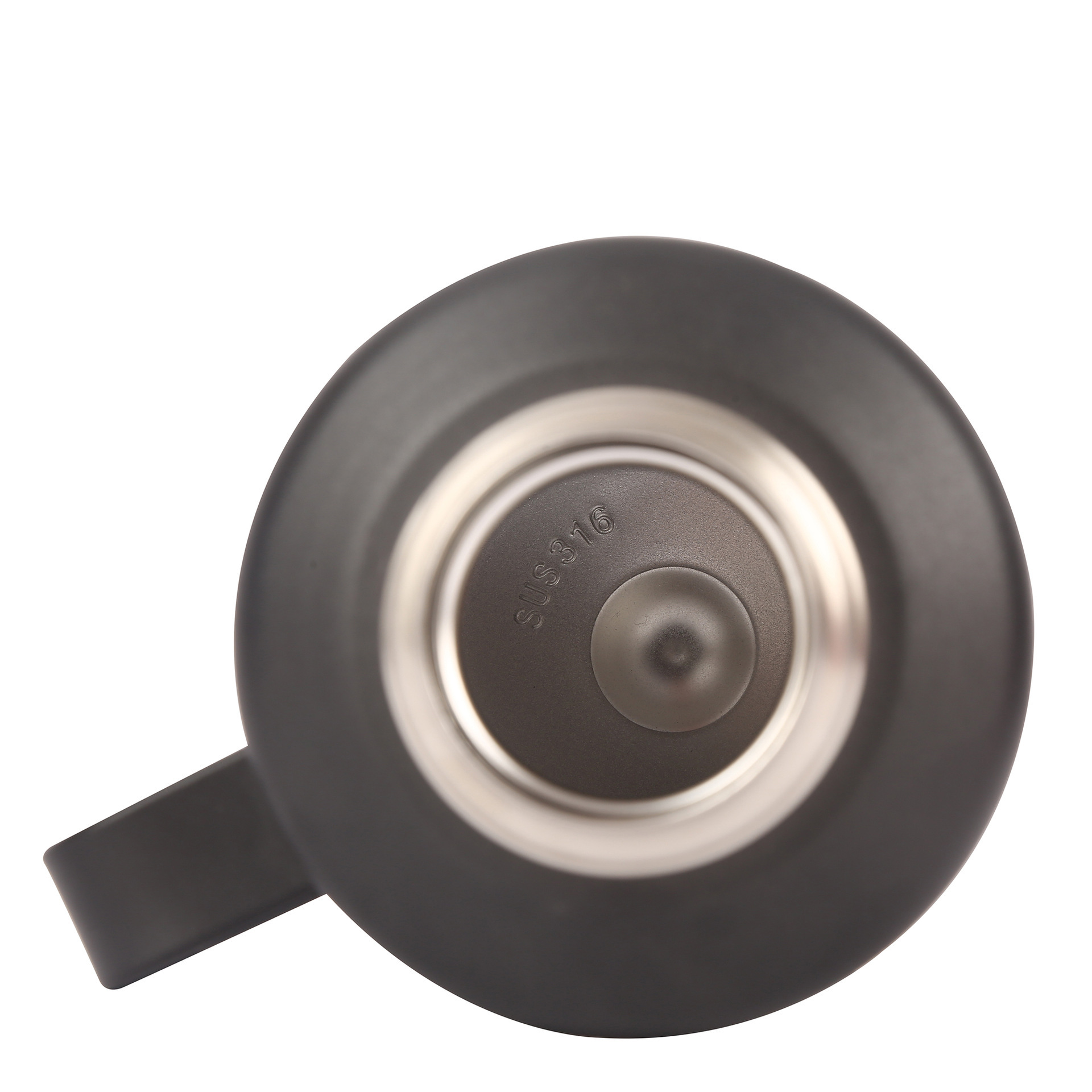 316 taza de acero inoxidable pequeña cañón de acero de alta capacidad de viaje de 1200ml botella de agua portátil al aire libre