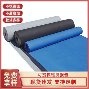 Ji Weicheng Nano Flame-Retardant Fireproof Fabric Wholesale Central Air Conditioning Soft Connection Canvas Fireproof High Temperature Resistant Flame Retardant