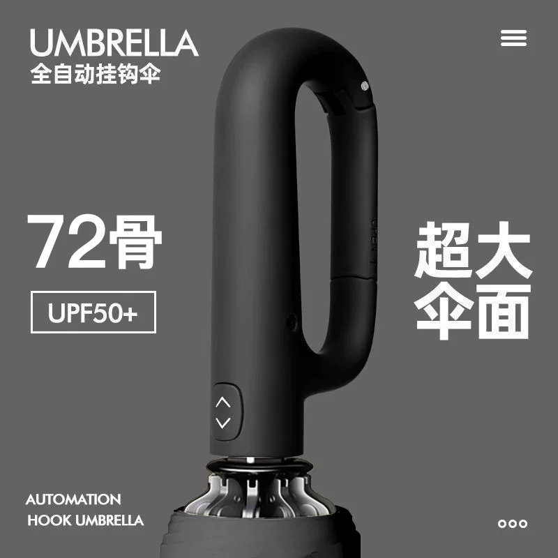 Automatic handheld big umbrella, fully automatic, custom-made