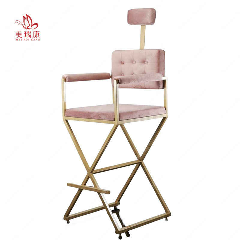 Beauty Salon Beauty Shop Furniture Fashion Chair Nail Chair Makeup Stool Metal Makeup Chair Folding Leg Makeup Chair Beauty Salon Beauty Shop Furniture Fashion Chair Nail Chair Makeup Stool Metal Makeup Chair Folding Leg Makeup Chair