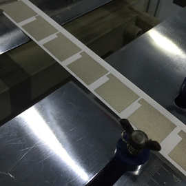 银灰色平纹单面带胶电磁防干扰屏蔽自粘双面导电胶带