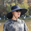 15 cm hat Men's summer big hat fishing hat fisherman hat shading outdoor sun hat cool hat