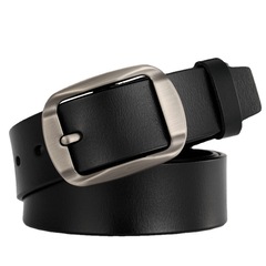 New men's genuine leather pin buckle casual belt whole cowhide Korean style waist belt pants belt factory wholesale and dropshipping