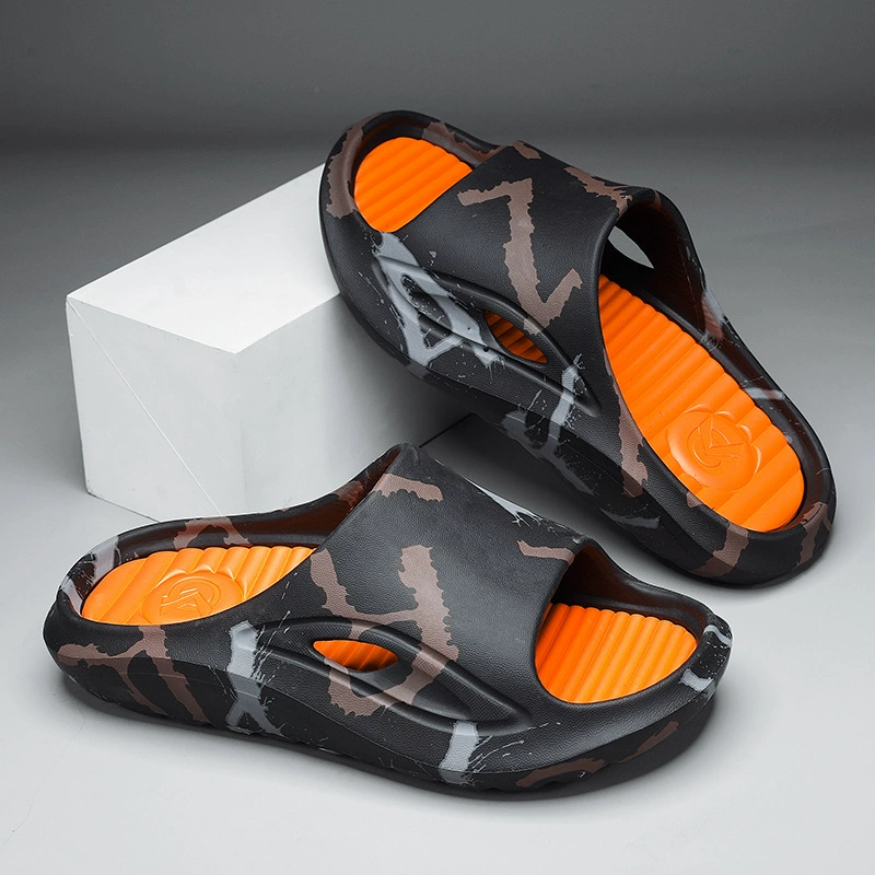 Тапочки мужские летние спортивные пляжные туфли пара новая домашняя противоскользящая буксировка на свежем воздухе